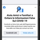 Coronavirus: Su Facebook arriva la 'rettifica social'